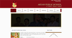 Desktop Screenshot of myaryanschool.com